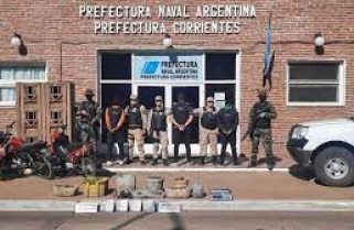 Secuestraron 300 kilos de marihuana en una isla de Itatí