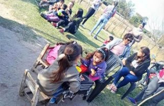 Chocolate de los niños en Tres Bocas, San Juan y San Isidro.