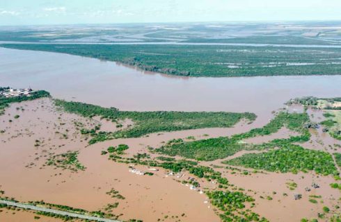 Río Uruguay: aumentó el nivel en los puertos del interior provincial