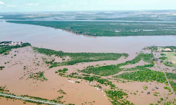 Río Uruguay: aumentó el nivel en los puertos del interior provincial